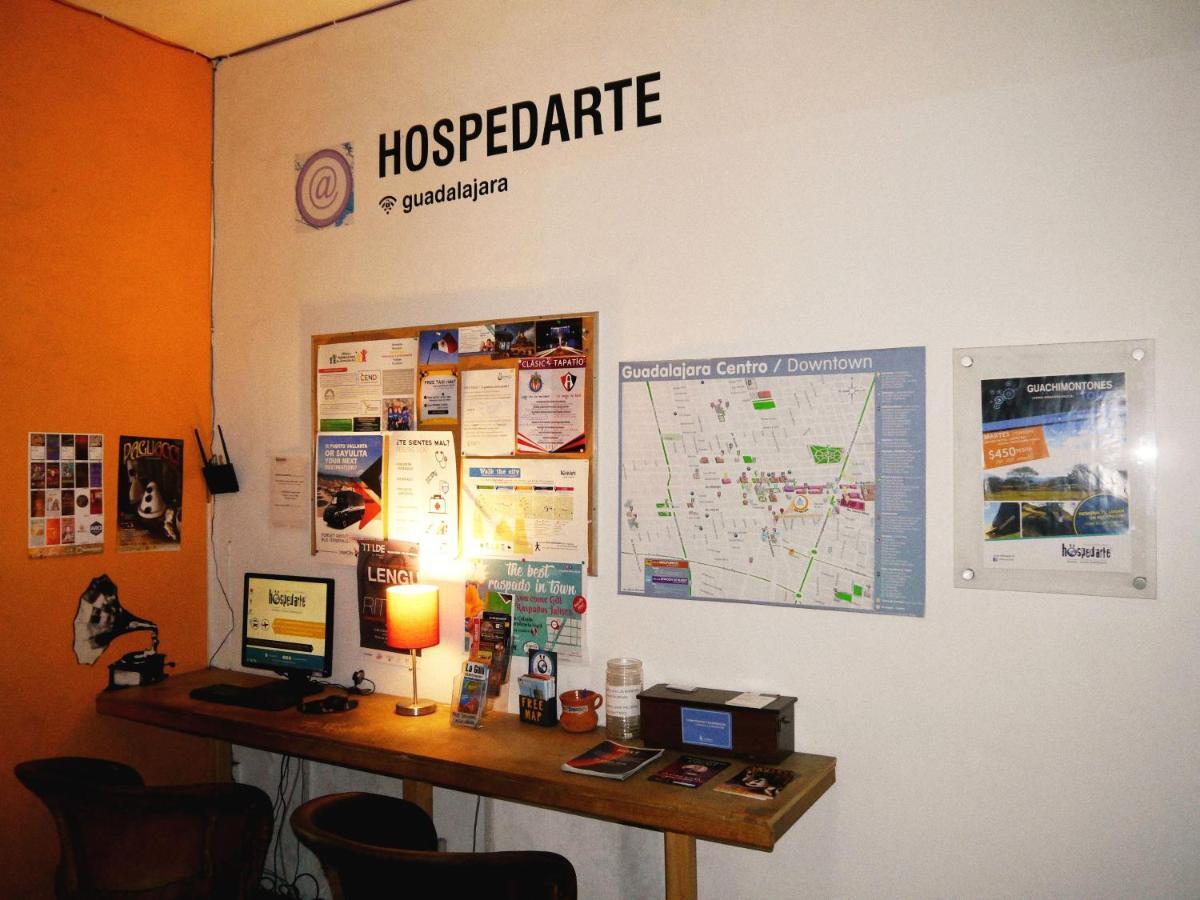 Hostel Hospedarte Centro Guadalajara Exterior foto